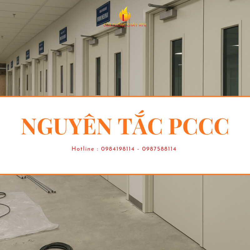 Nguyên tắc PCCC cần biết